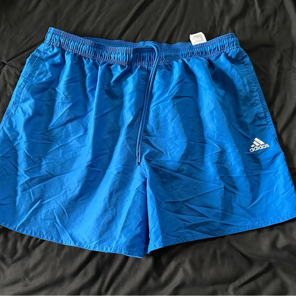 Adidas Blue Athletic Shorts